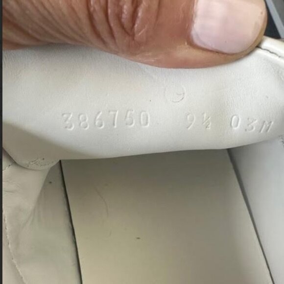 Gucci Ace Embroidered ‘Bees and Stars’ White men size 91/2 - Picture 7 of 7